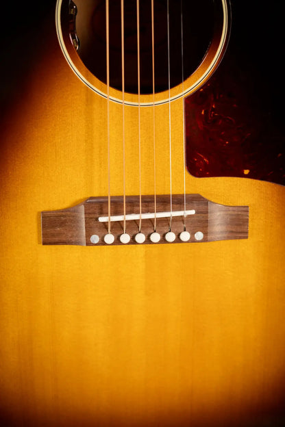 Gibson 50s J-45 Original Dreadnought Acoustic/Electric Guitar - Vintage Sunburst with Hardshell Case
