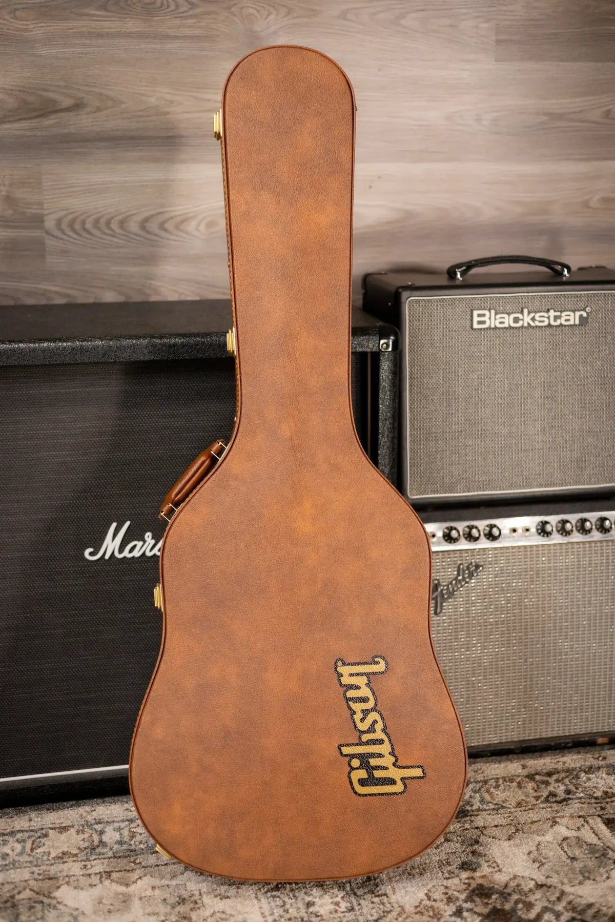 Gibson 50s J-45 Original Dreadnought Acoustic/Electric Guitar - Vintage Sunburst with Hardshell Case