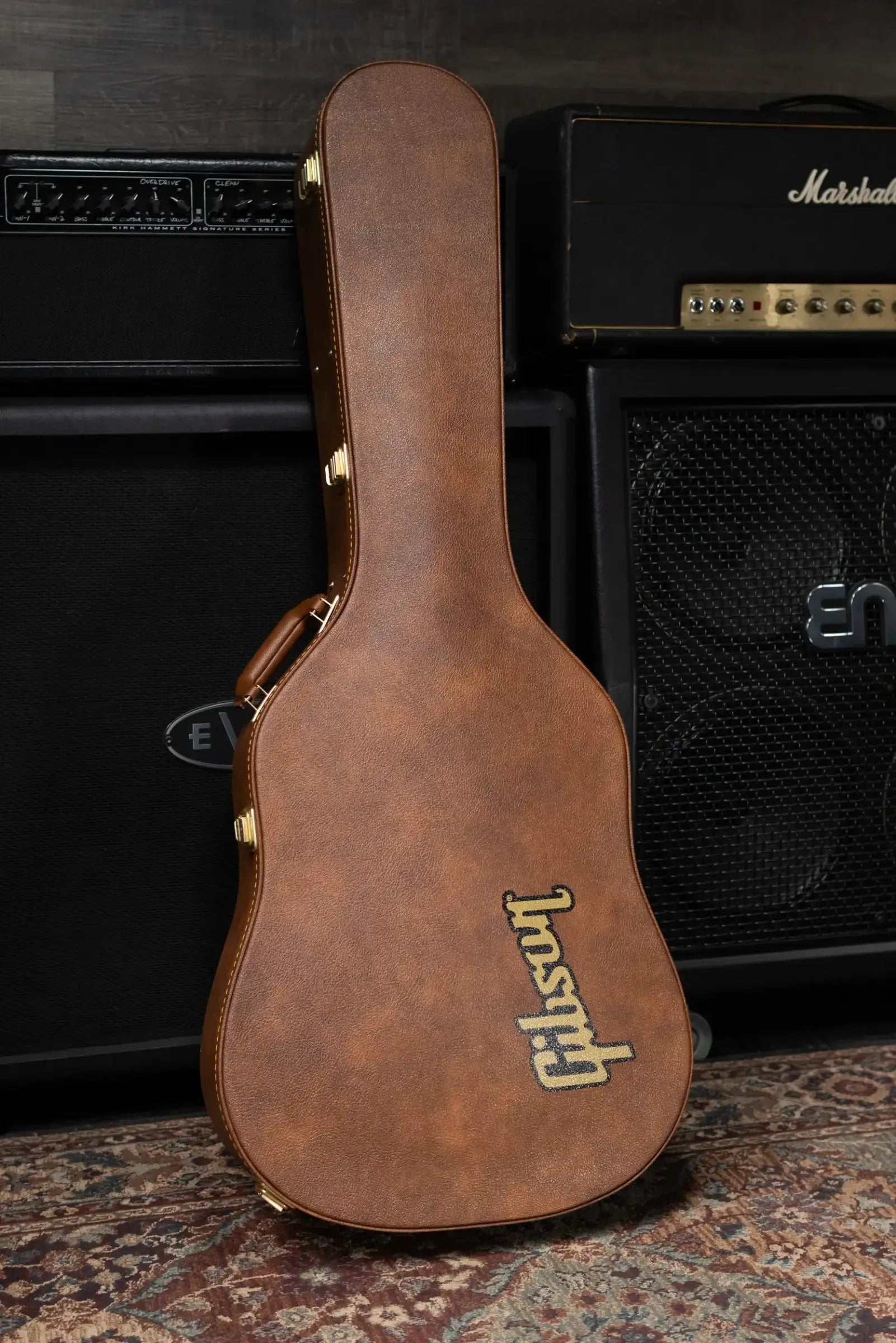 Gibson 50s J-45 Original Dreadnought Acoustic/Electric Guitar - Vintage Sunburst with Hardshell Case