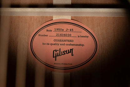 Gibson 50s J-45 Original Dreadnought Acoustic/Electric Guitar - Vintage Sunburst with Hardshell Case