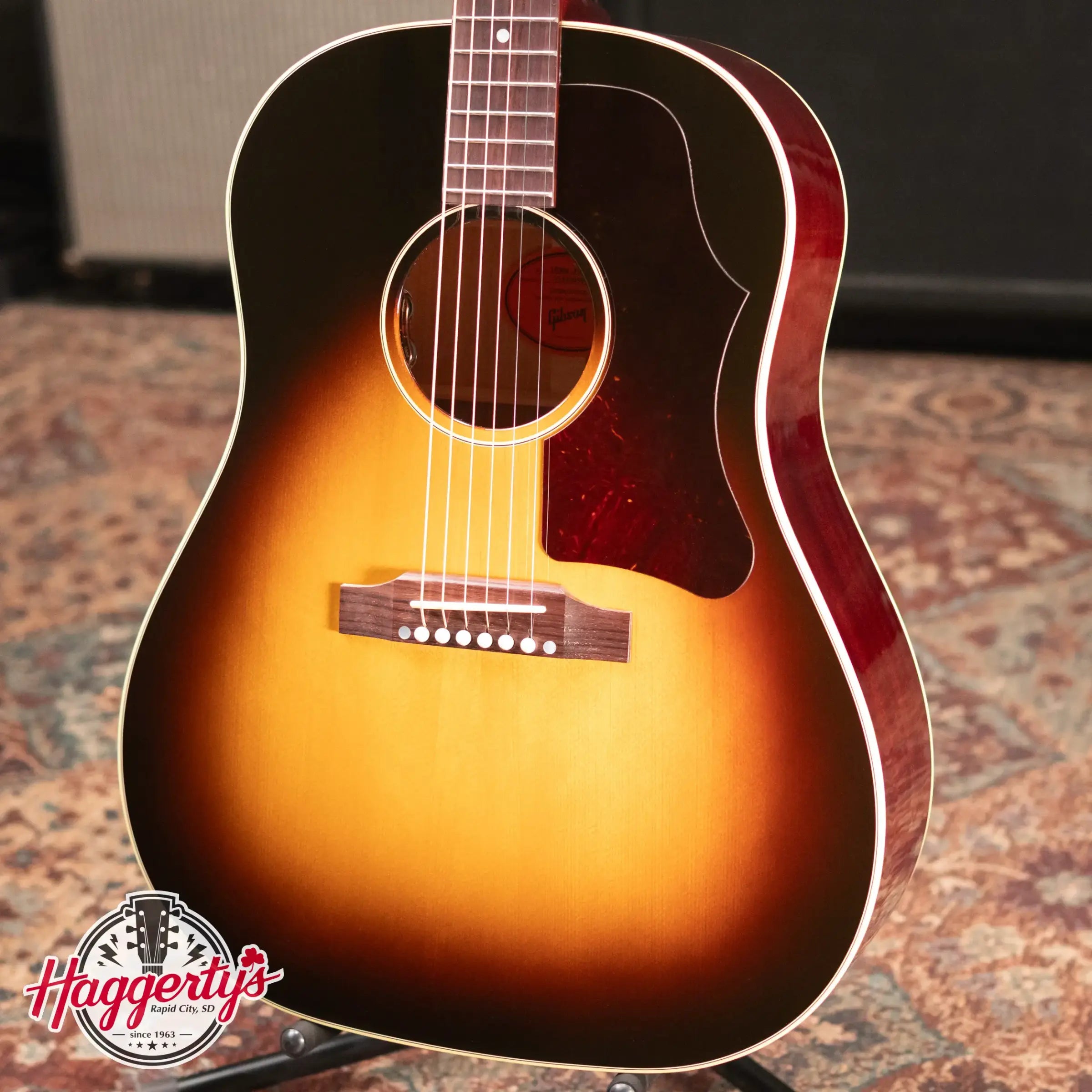 Gibson 50s J-45 Original Acoustic/Electric Guitar - Vintage Sunburst w/Hardshell Case