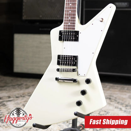 Gibson '70s Explorer Electric Guitar - Classic White with Hardshell Case