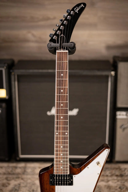Gibson 70s Explorer Electric Guitar - Dark Walnut with Hardshell Case