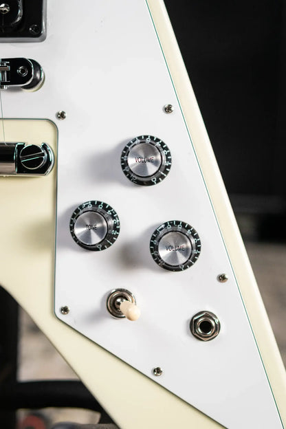Gibson 70s Flying V Electric Guitar - Classic White with Hardshell Case