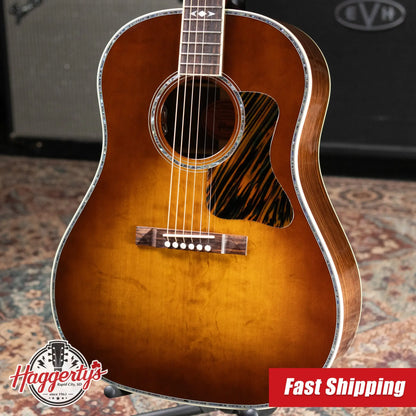 Gibson Advanced Jumbo Anniversary Limited Edition Acoustic/Electric Guitar - Cremona Burst with Hardshell Case
