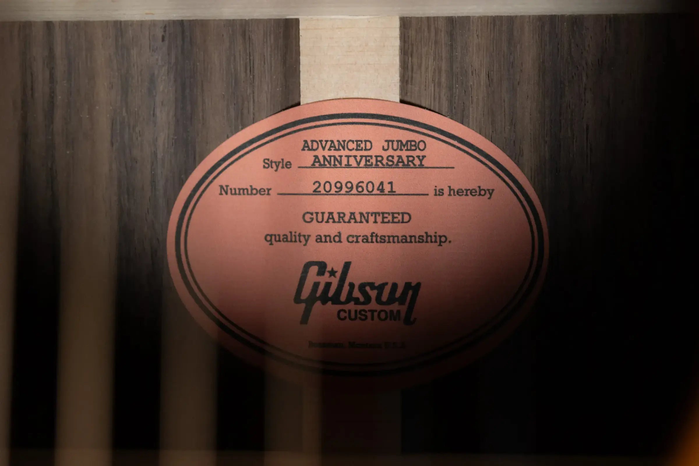 Gibson Advanced Jumbo Anniversary Limited Edition Acoustic/Electric Guitar - Cremona Burst with Hardshell Case
