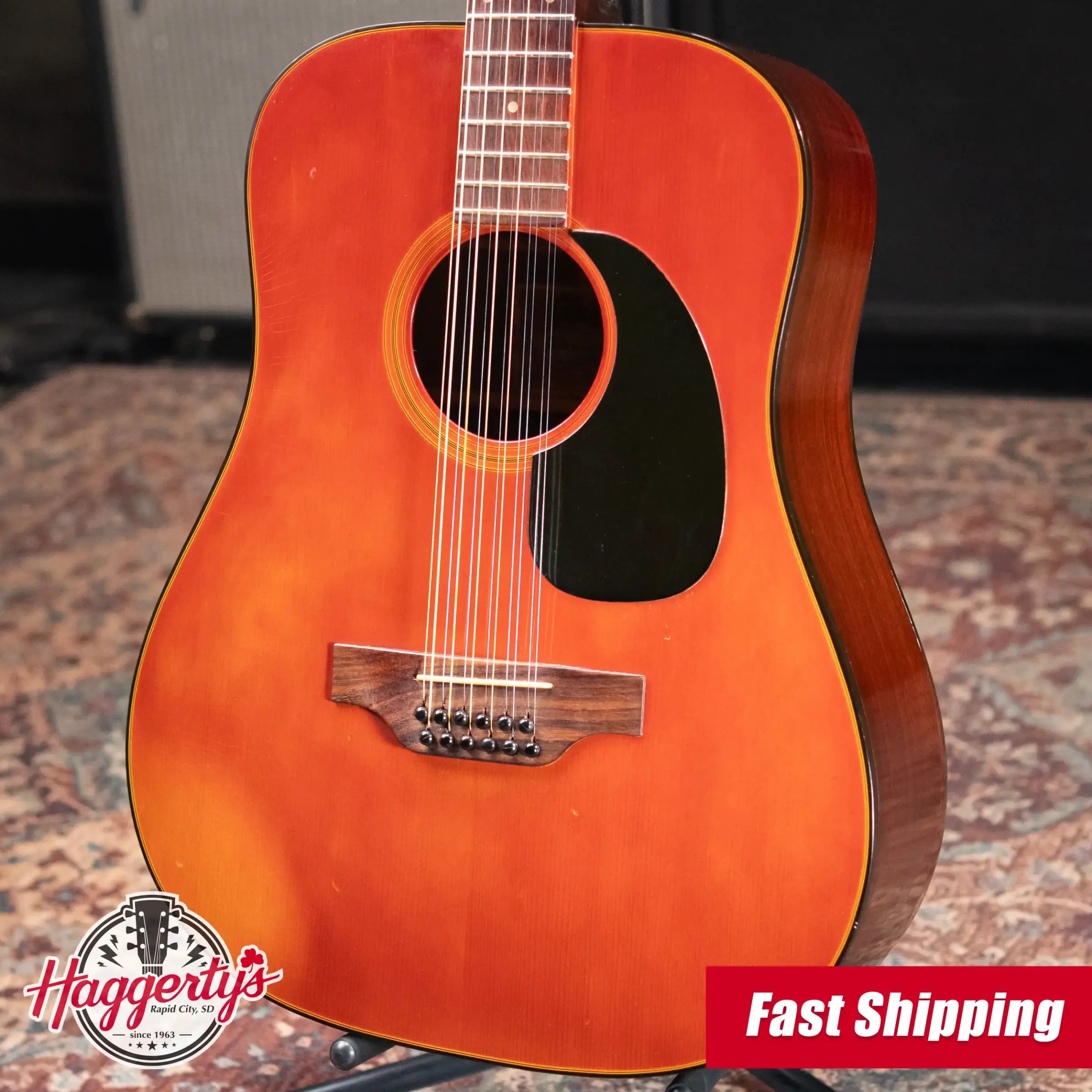 Gibson Blue Ridge-12 Custom Acoustic 12-String Guitar with Hardshell Case - Used