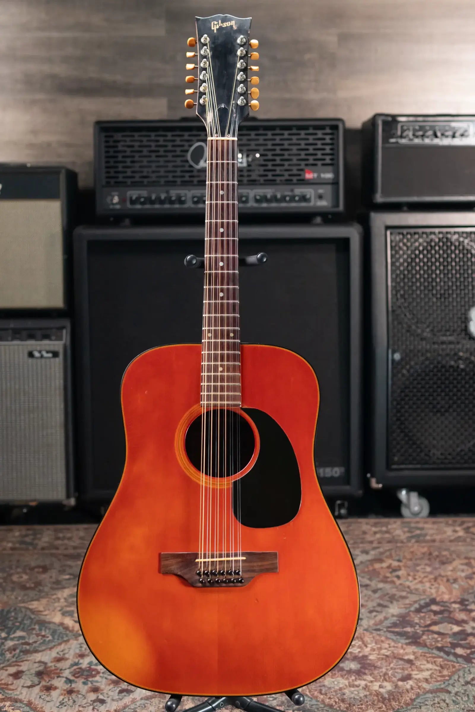 Gibson Blue Ridge-12 Custom Acoustic 12-String Guitar with Hardshell Case - Used