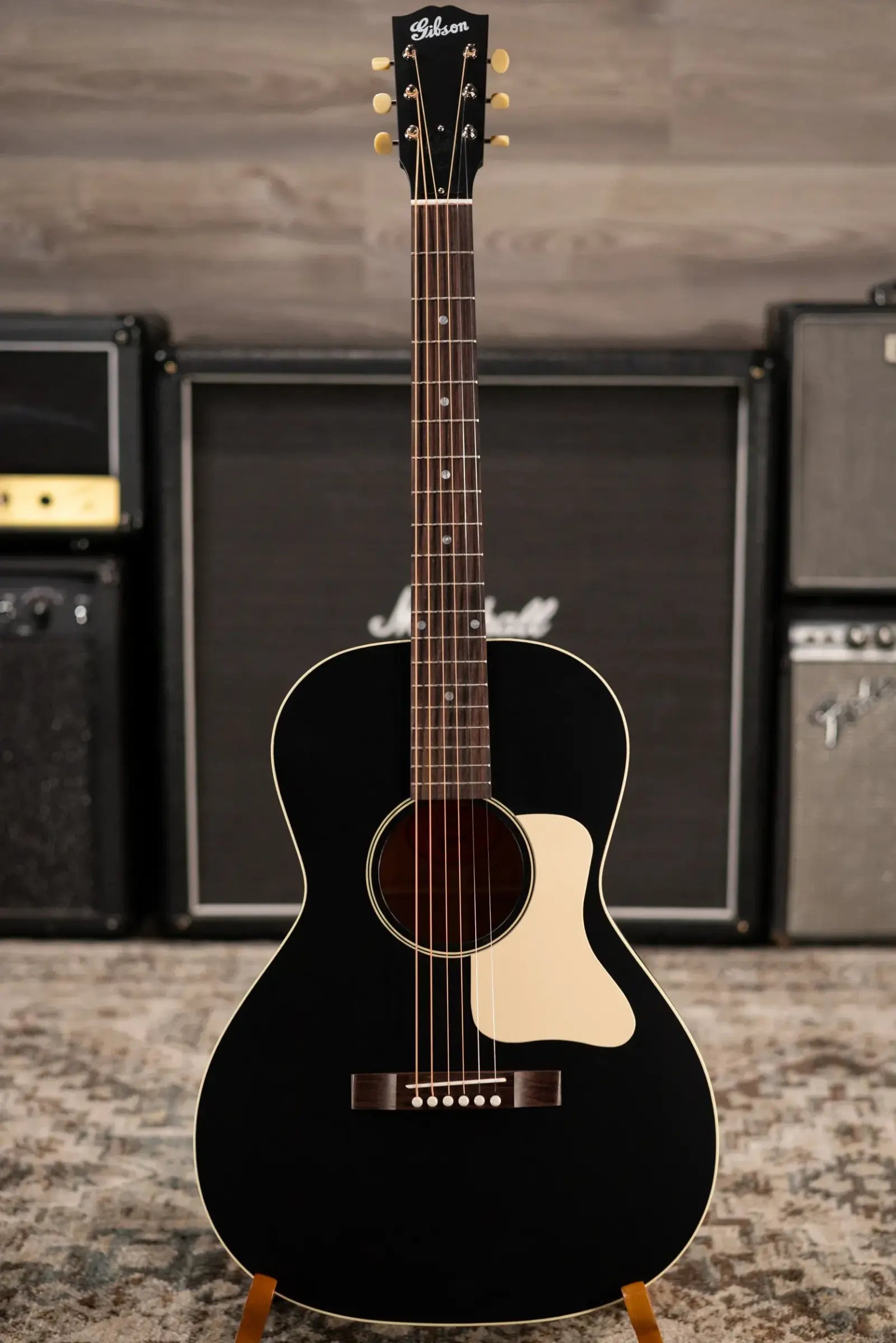 Gibson Century Collection L-00 12-Fret Acoustic Guitar - Ebony with Hardshell Case
