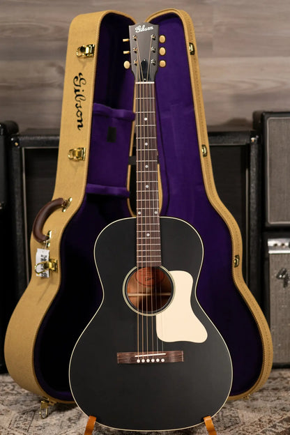 Gibson Century Collection L-00 12-Fret Acoustic Guitar - Ebony with Hardshell Case