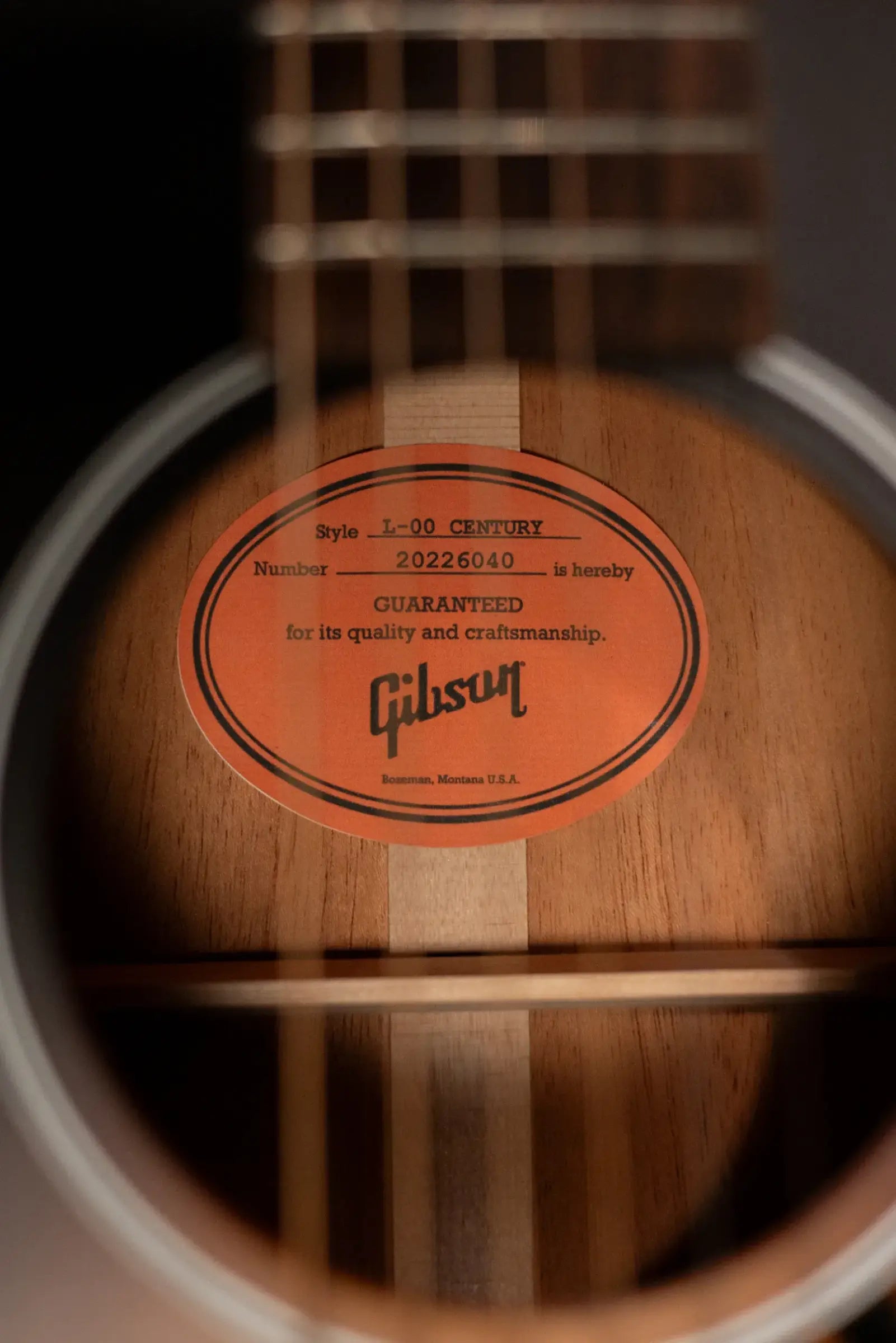Gibson Century Collection L-00 12-Fret Acoustic Guitar - Vintage Sunburst with Hardshell Case - Floor Model