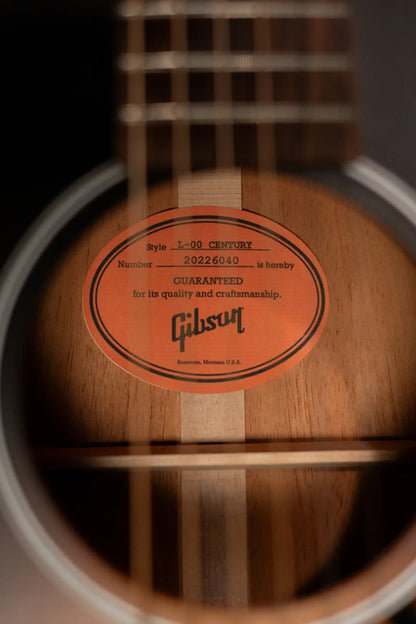 Gibson Century Collection L-00 12-Fret Acoustic Guitar - Vintage Sunburst with Hardshell Case - Floor Model