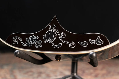 Gibson Custom Kirk Hammett Signature Raven Acoustic/Electric Guitar - Ebony with Hardshell Case