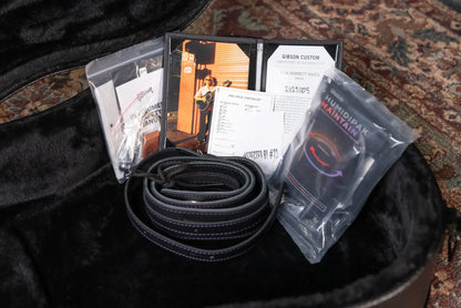 Gibson Custom Kirk Hammett Signature Raven Acoustic/Electric Guitar - Ebony with Hardshell Case