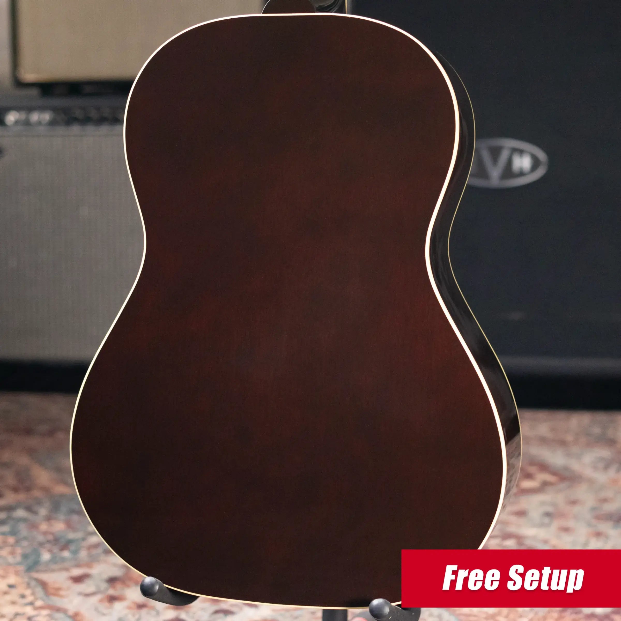 Gibson Custom Nathaniel Rateliff Signature LG-2 Western Acoustic/Electric Guitar - Vintage Sunburst with Hardshell Case