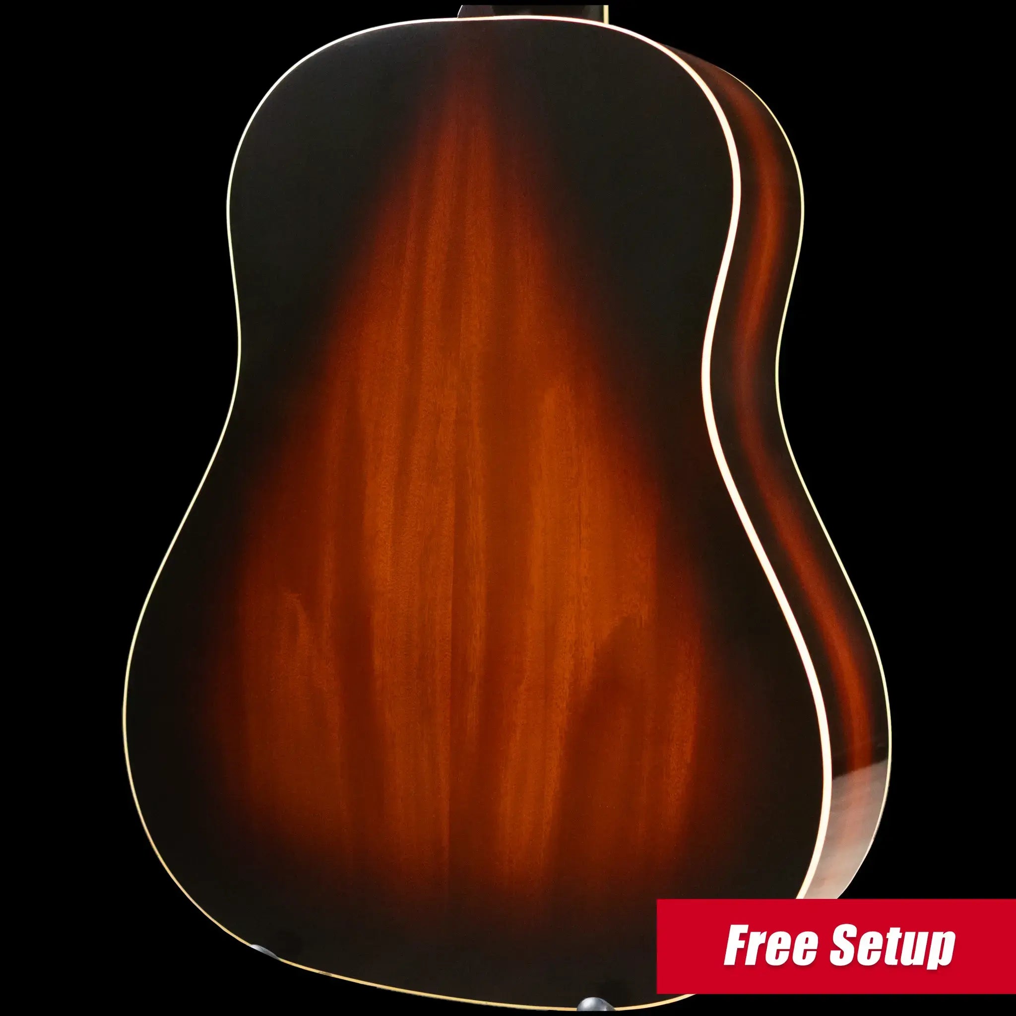 Gibson Custom Shop 1934 Jumbo Acoustic Guitar - Vintage Sunburst with Hardshell Case - Demo