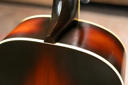 Gibson Custom Shop 1934 Jumbo Acoustic Guitar - Vintage Sunburst with Hardshell Case - Demo