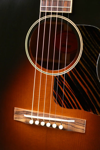 Gibson Custom Shop 1934 Jumbo Acoustic Guitar - Vintage Sunburst with Hardshell Case - Demo