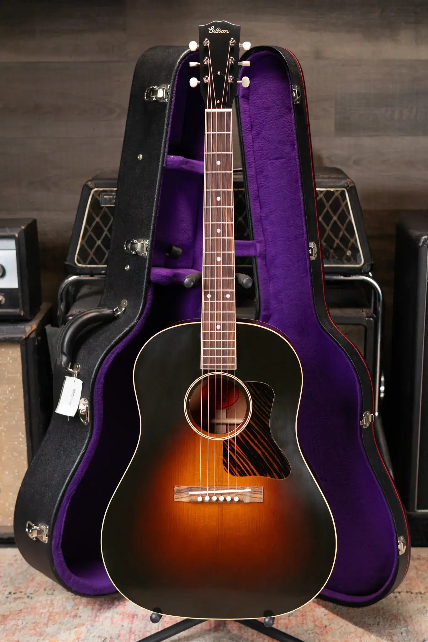 Gibson Custom Shop 1934 Jumbo Acoustic Guitar - Vintage Sunburst with Hardshell Case - Demo