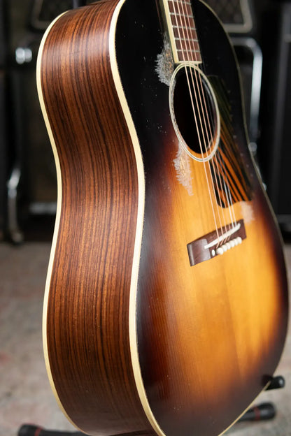 Gibson Custom Shop 1936 Advanced Jumbo Murphy Lab Heavy Aged Acoustic Guitar - Vintage Sunburst with Hardshell Case