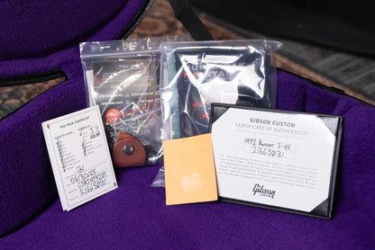 Gibson Custom Shop 1942 Banner J-45 Acoustic Guitar - Vintage Sunburst with Hardshell Case