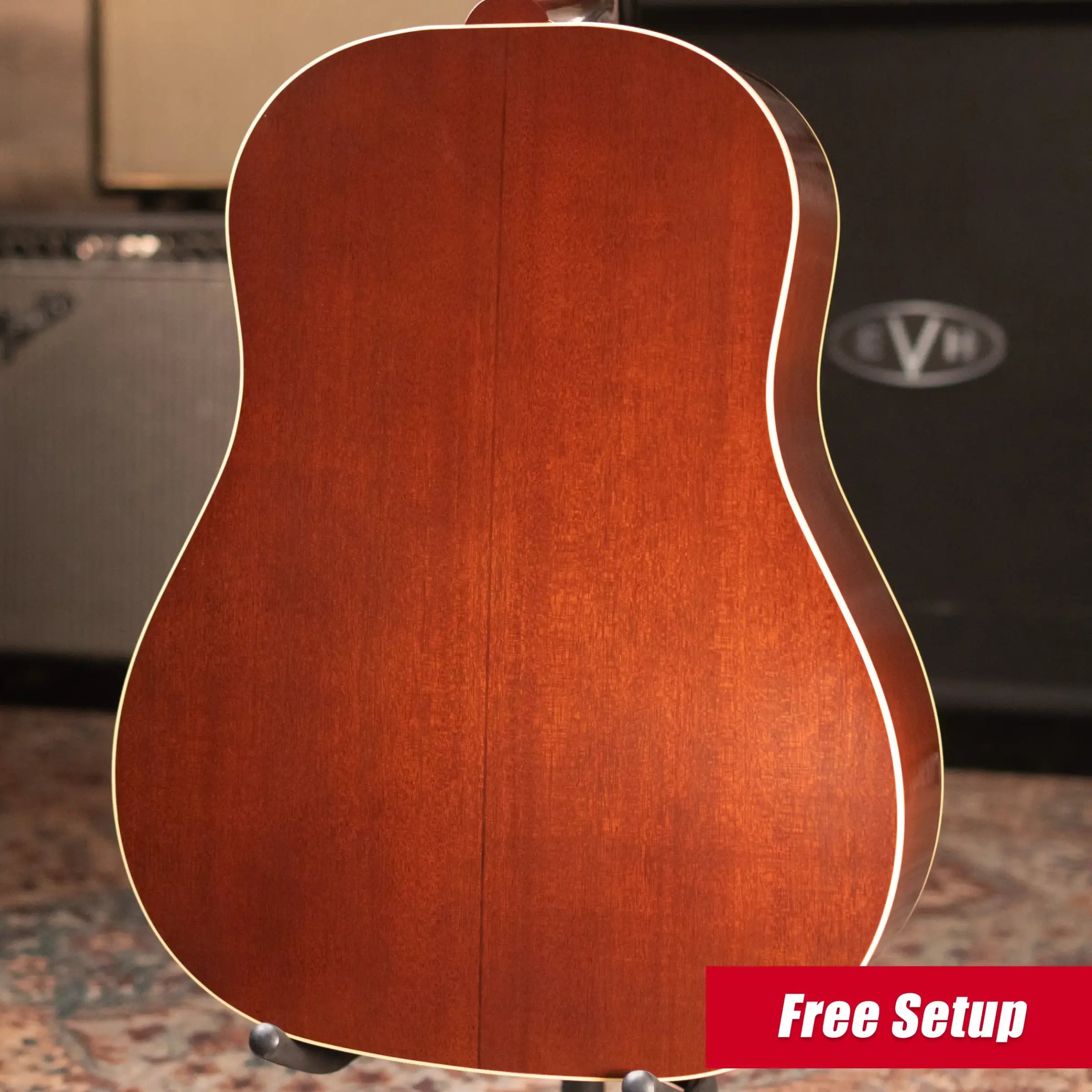 Gibson Custom Shop 1942 Banner J-45 Acoustic Guitar - Vintage Sunburst with Hardshell Case - Used