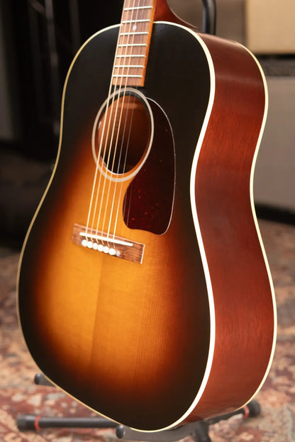 Gibson Custom Shop 1942 Banner J-45 Acoustic Guitar - Vintage Sunburst with Hardshell Case - Used