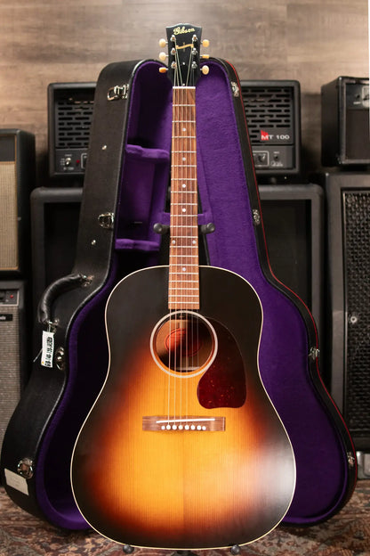 Gibson Custom Shop 1942 Banner J-45 Acoustic Guitar - Vintage Sunburst with Hardshell Case - Used