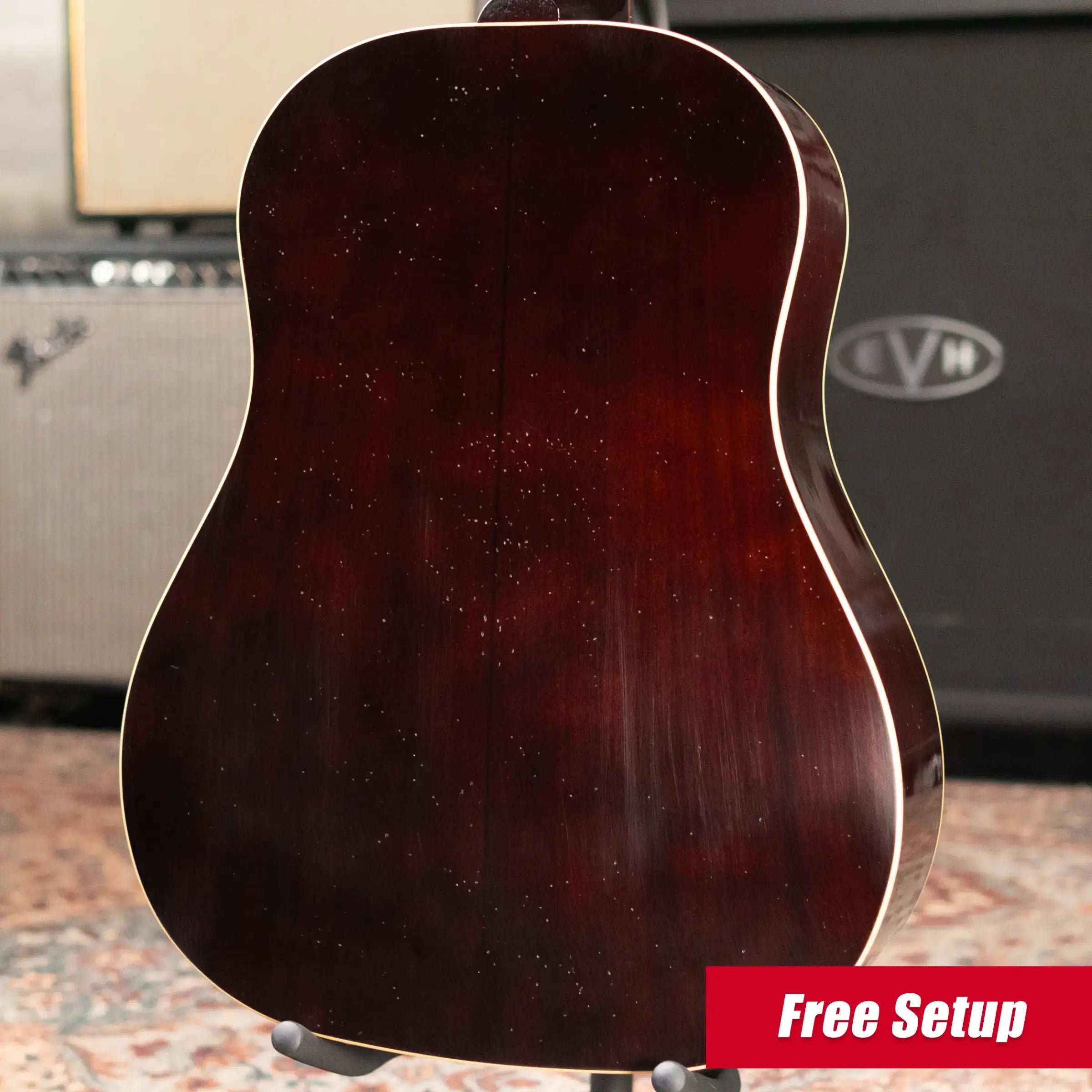 Gibson Custom Shop 1942 Banner J-45 Murphy Lab Light Aged Acoustic Guitar - Vintage Sunburst with Hardshell Case