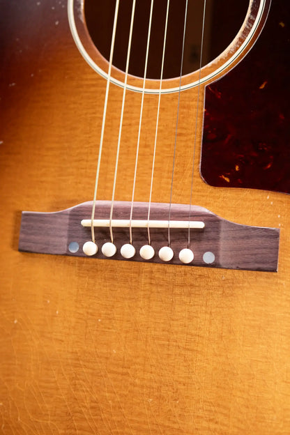 Gibson Custom Shop 1955 J-45 Murphy Lab Light Aged Acoustic Guitar - Vintage Sunburst with Hardshell Case