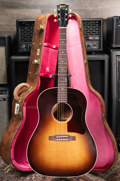 Gibson Custom Shop 1955 J-45 Murphy Lab Light Aged Acoustic Guitar - Vintage Sunburst with Hardshell Case