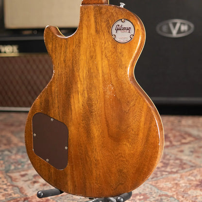 Gibson Custom Shop 1956 Les Paul Standard Bigsby Murphy Lab Light Aged Electric Guitar - Ebony Top with Hardshell Case