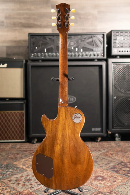 Gibson Custom Shop 1956 Les Paul Standard Bigsby Murphy Lab Light Aged Electric Guitar - Ebony Top with Hardshell Case