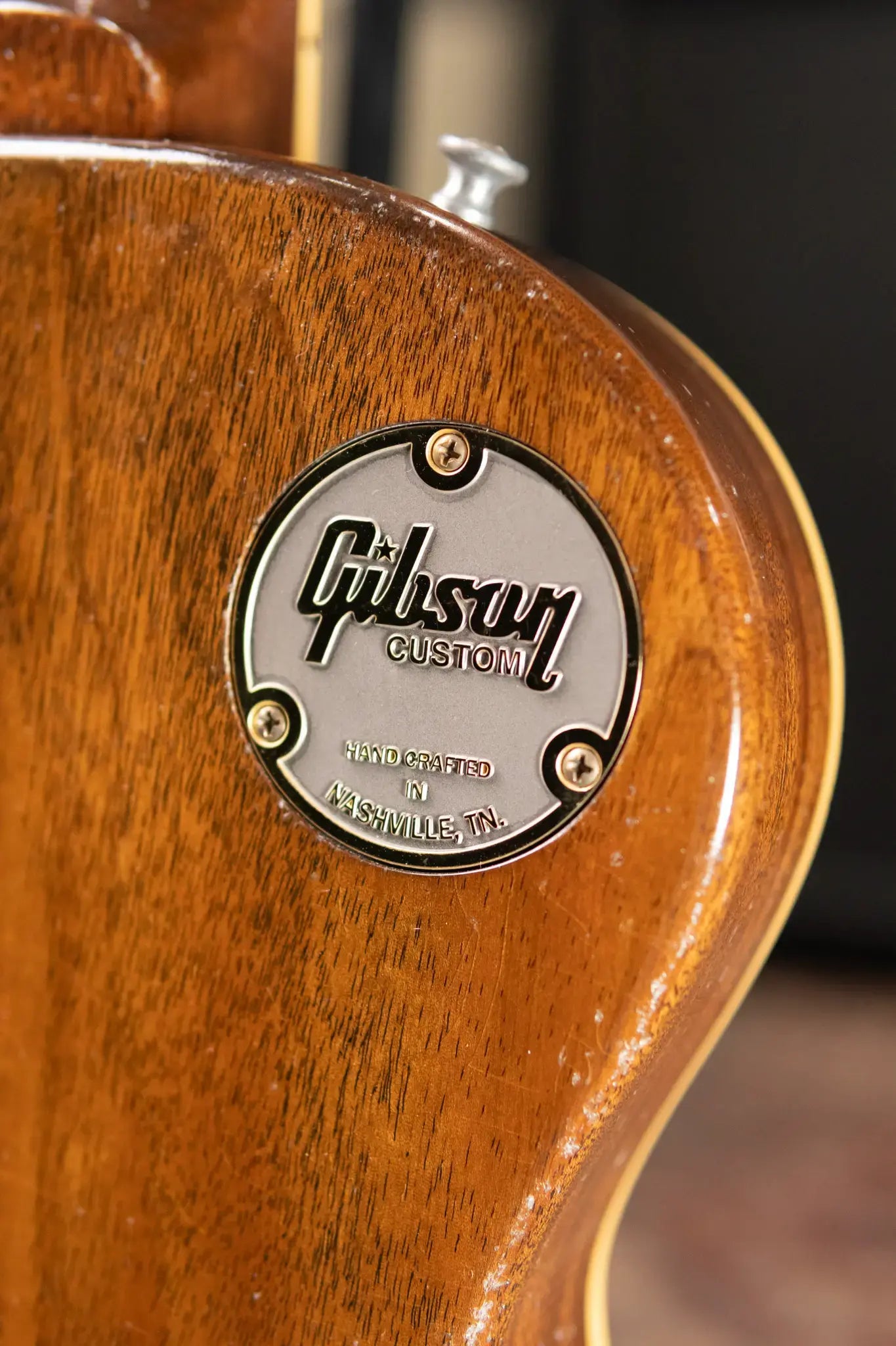 Gibson Custom Shop 1956 Les Paul Standard Bigsby Murphy Lab Light Aged Electric Guitar - Ebony Top with Hardshell Case