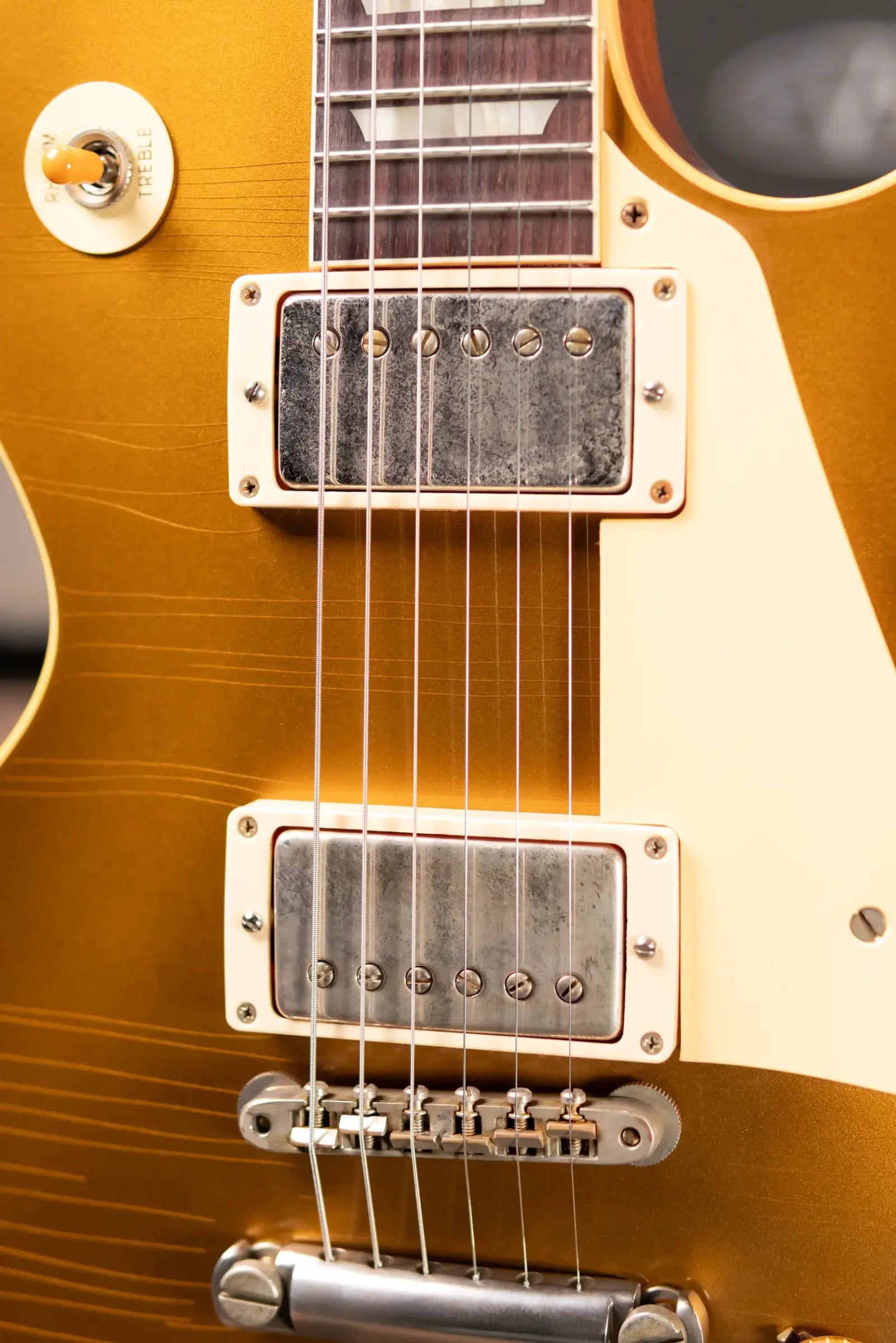 Gibson Custom Shop 1957 Les Paul Reissue Murphy Lab Electric Guitar - Double Gold with Hardshell Case