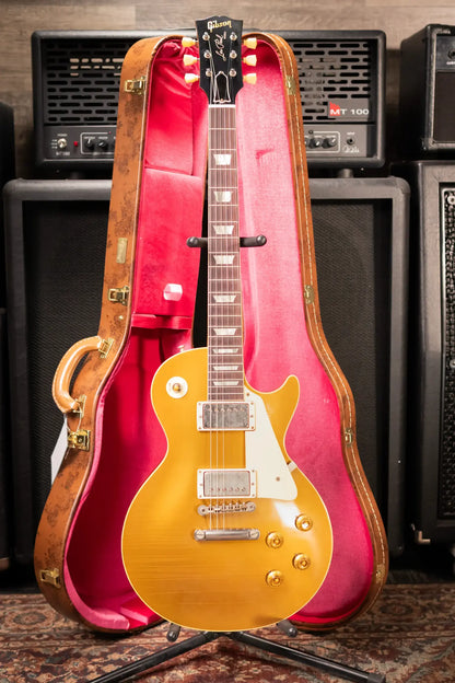 Gibson Custom Shop 1957 Les Paul Reissue Murphy Lab Electric Guitar - Double Gold with Hardshell Case