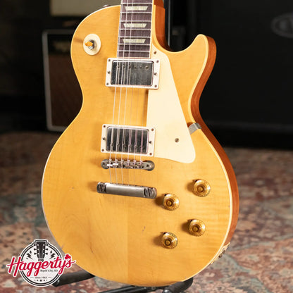 Gibson Custom Shop 1957 Les Paul Standard Murphy Lab Heavy Aged Electric Guitar - Natural with Hardshell Case