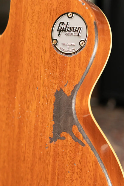 Gibson Custom Shop 1957 Les Paul Standard Murphy Lab Heavy Aged Electric Guitar - Natural with Hardshell Case