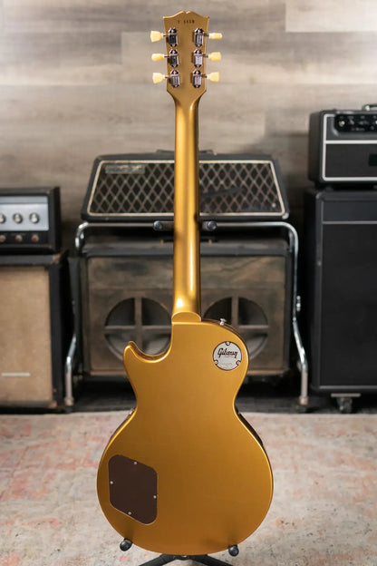 Gibson Custom Shop 1957 Les Paul Standard Murphy Lab Ultra Light Aged Electric Guitar with Bigsby - All Double Gold with Hardshell Case