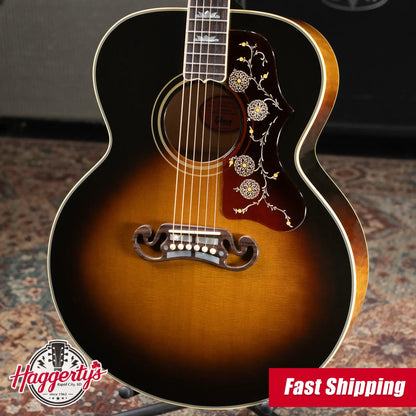 Gibson Custom Shop 1957 SJ-200 Acoustic Guitar - Vintage Sunburst with Hardshell Case