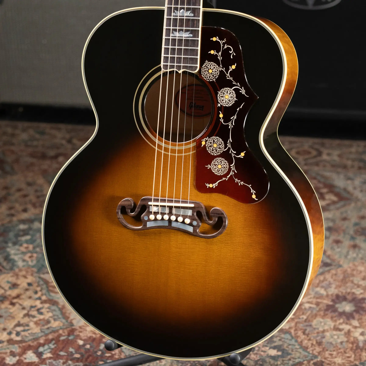 Gibson Custom Shop 1957 SJ-200 Acoustic Guitar - Vintage Sunburst with Hardshell Case