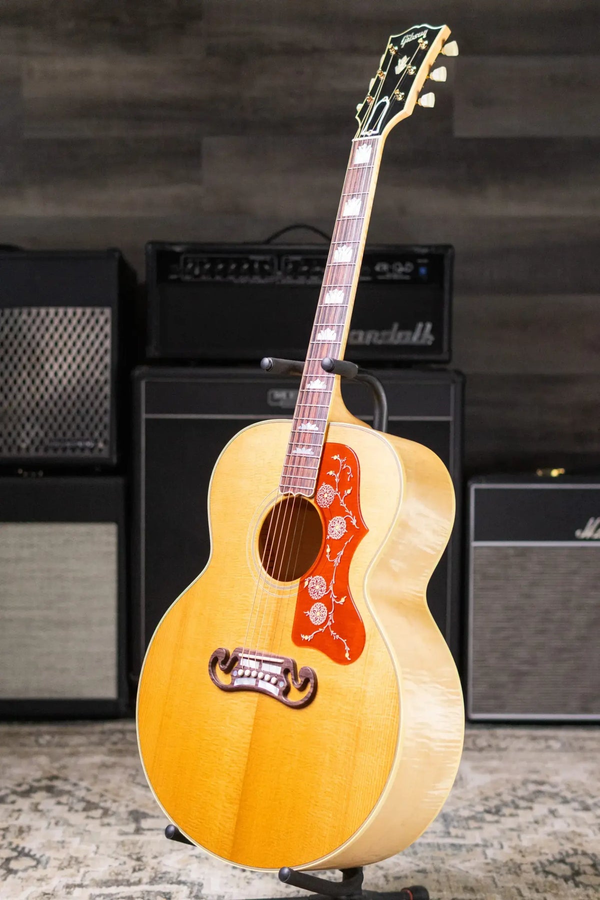 Gibson Custom Shop 1957 SJ-200 Jumbo Acoustic Guitar - Antique Natural with Hardshell Case