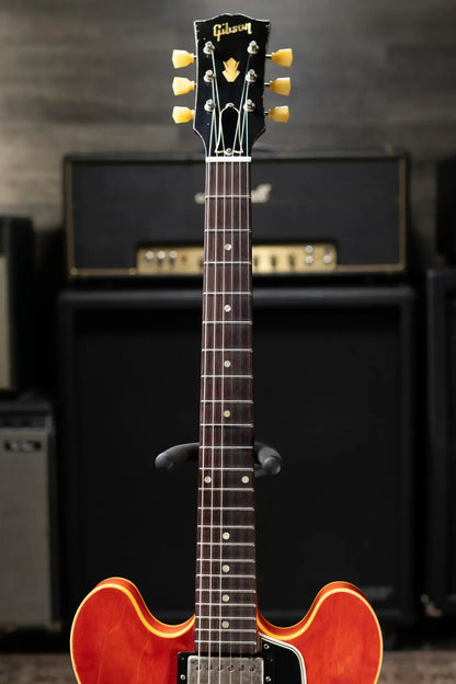 Gibson Custom Shop 1958 ES-335 Unbound Murphy Lab Heavy Aged Semi-Hollow Electric Guitar - Watermelon with Hardshell Case