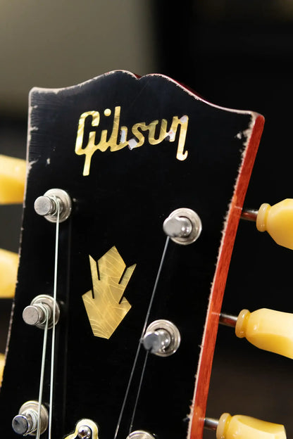 Gibson Custom Shop 1958 ES-335 Unbound Murphy Lab Heavy Aged Semi-Hollow Electric Guitar - Watermelon with Hardshell Case