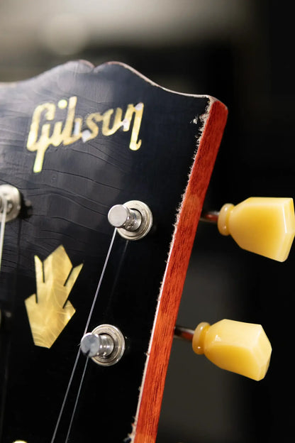 Gibson Custom Shop 1958 ES-335 Unbound Murphy Lab Heavy Aged Semi-Hollow Electric Guitar - Watermelon with Hardshell Case