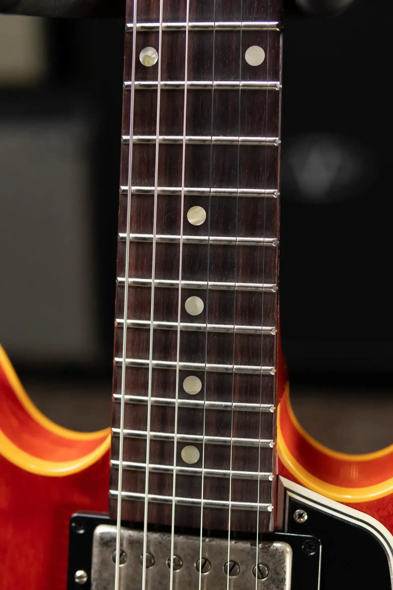 Gibson Custom Shop 1958 ES-335 Unbound Murphy Lab Heavy Aged Semi-Hollow Electric Guitar - Watermelon with Hardshell Case