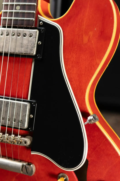 Gibson Custom Shop 1958 ES-335 Unbound Murphy Lab Heavy Aged Semi-Hollow Electric Guitar - Watermelon with Hardshell Case