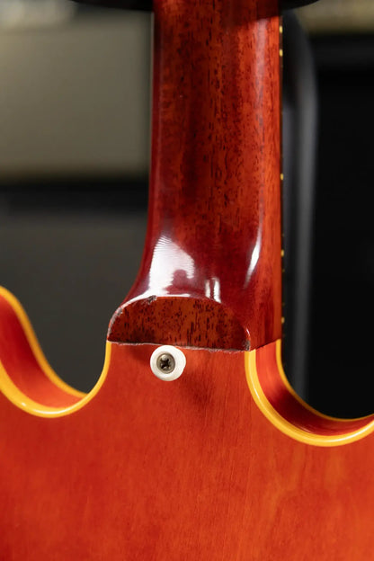 Gibson Custom Shop 1958 ES-335 Unbound Murphy Lab Heavy Aged Semi-Hollow Electric Guitar - Watermelon with Hardshell Case