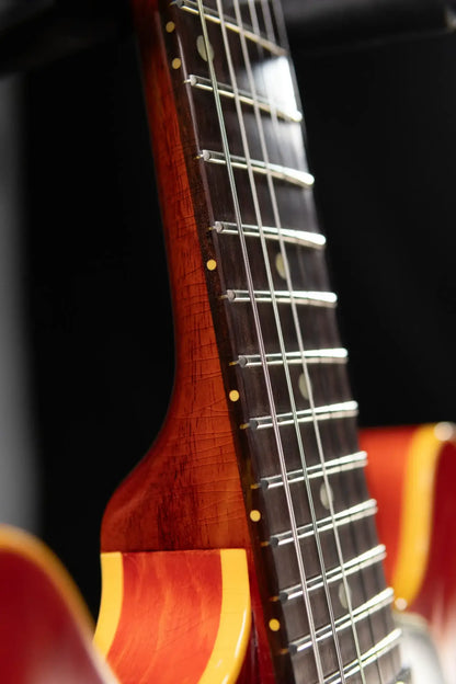 Gibson Custom Shop 1958 ES-335 Unbound Murphy Lab Heavy Aged Semi-Hollow Electric Guitar - Watermelon with Hardshell Case