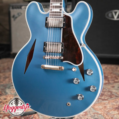 Gibson Custom Shop 1959 ES-355 Diamond Semi-Hollow VOS Electric Guitar - Pelham Blue with Hardshell Case